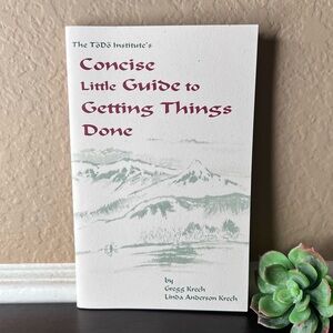 Vintage 2001 Concise Little Guide to Getting Things Done | Krech